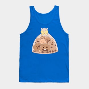 BT21 Shooky Chocolate Cookies Tank Top